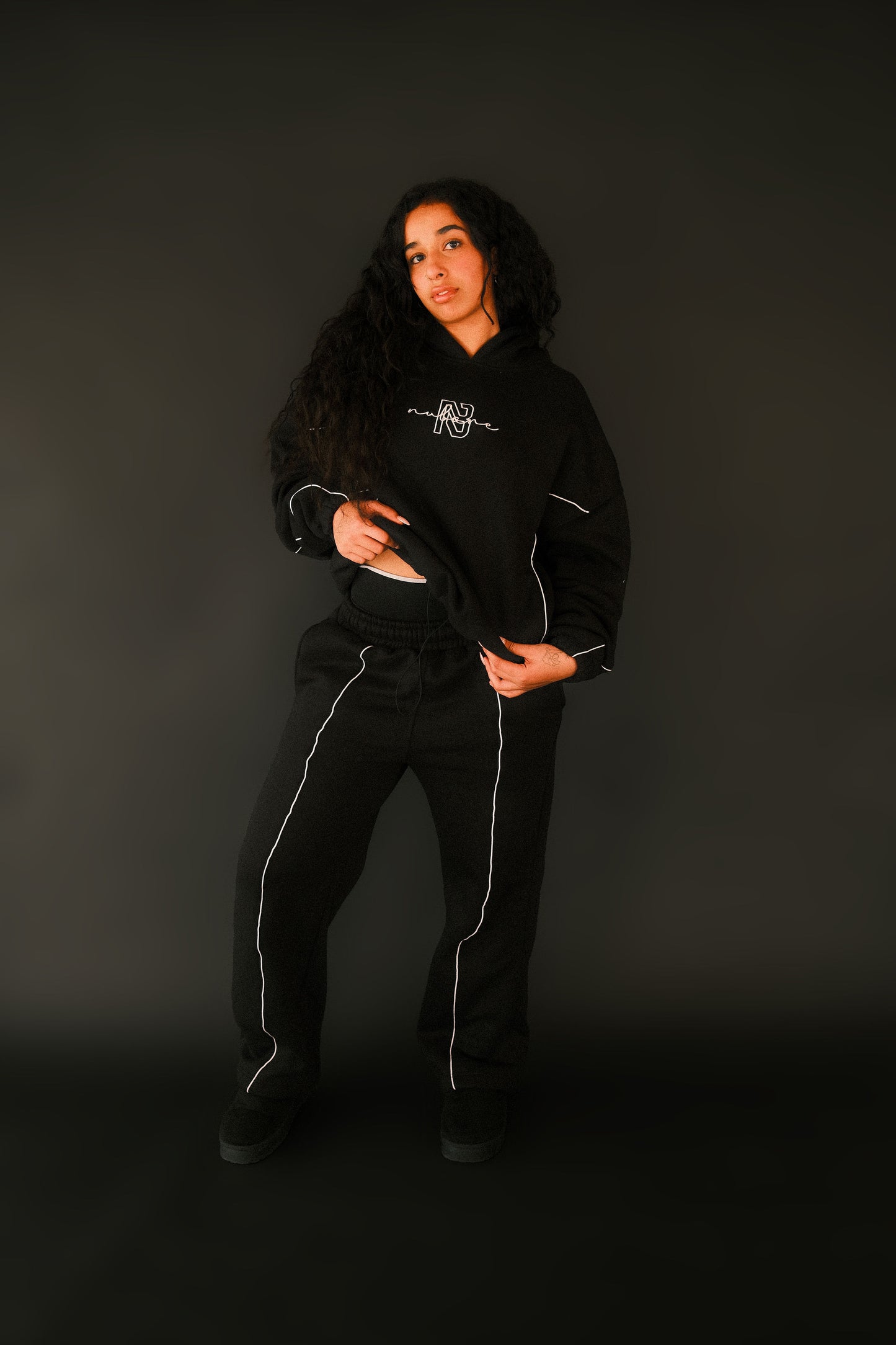Black Women's Oversized Sweats