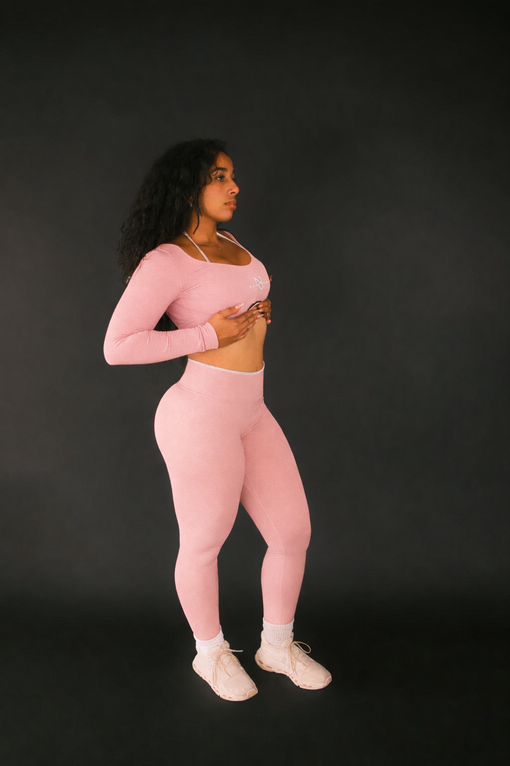 Pink Sculpting Leggings