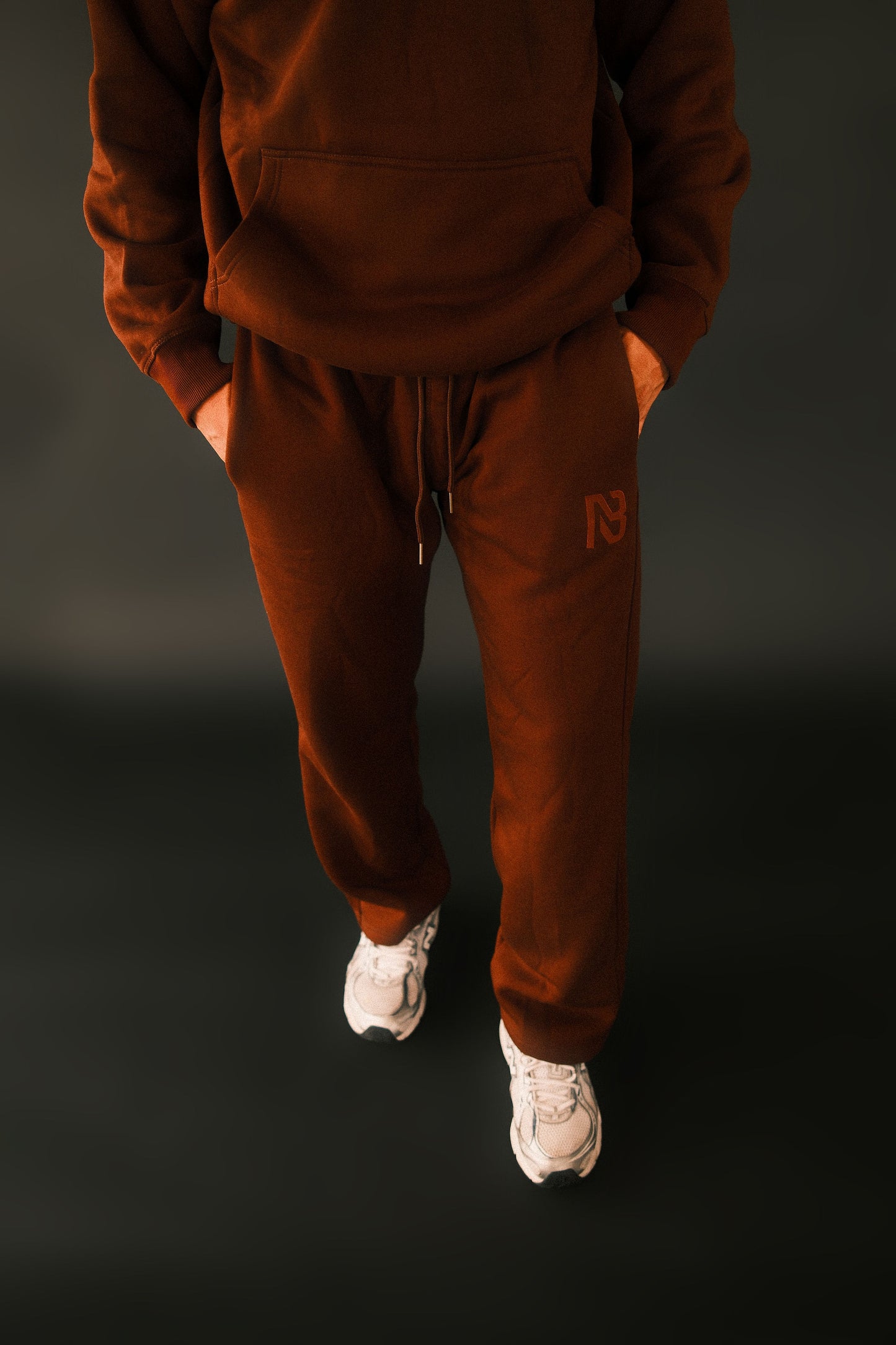Brown Men's Oversized Sweats