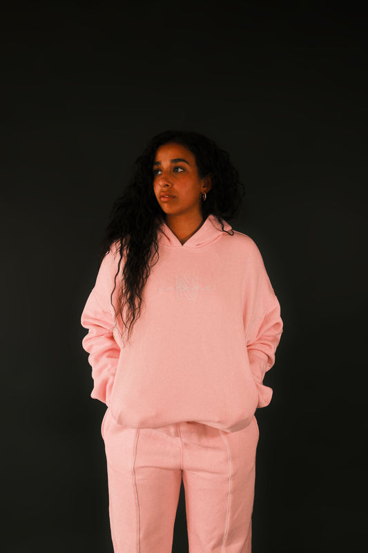 Pink Women's Oversized Sweatshirt