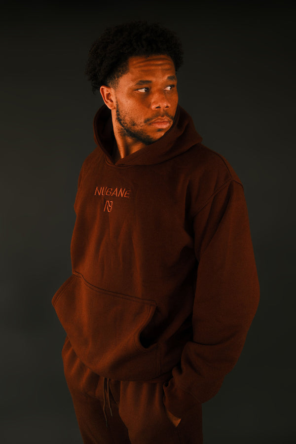 Brown Men’s Oversized Hoodie