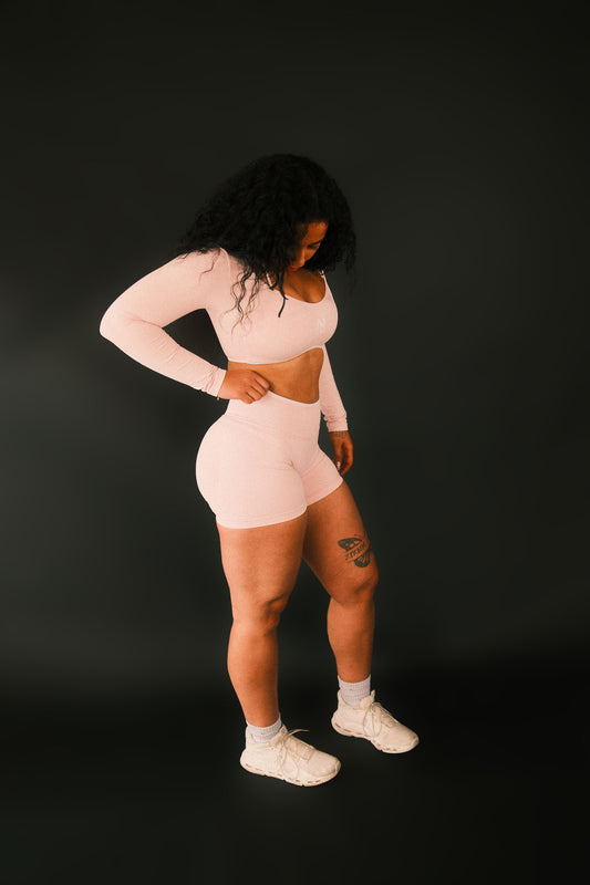 Pink Sculpting Shorts