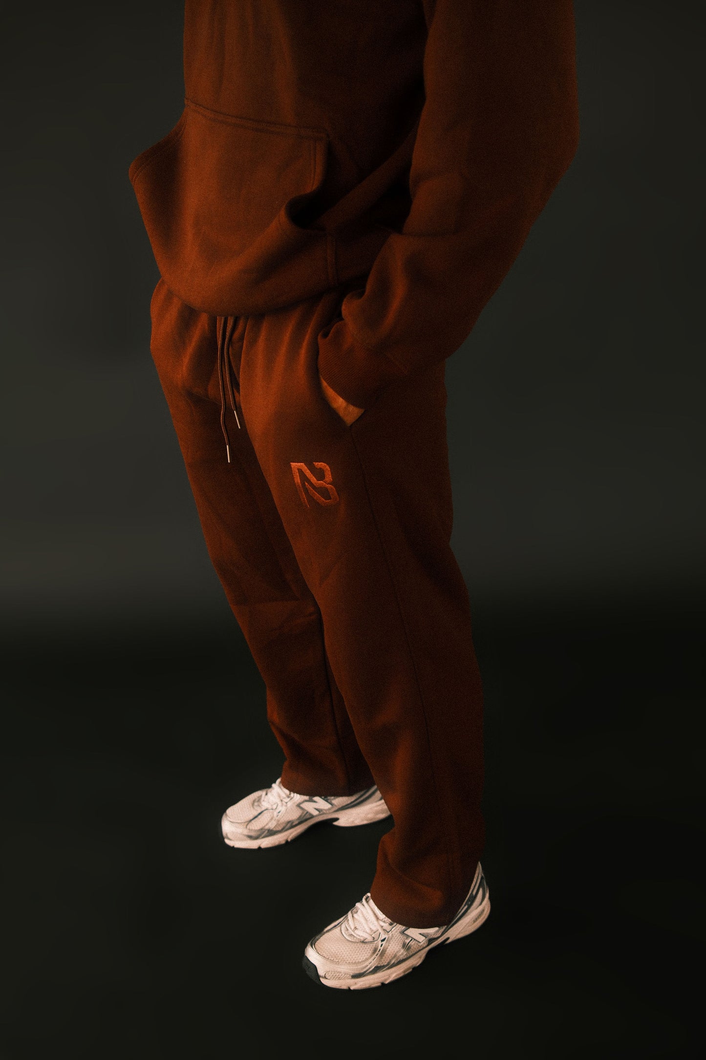 Brown Men's Oversized Sweats