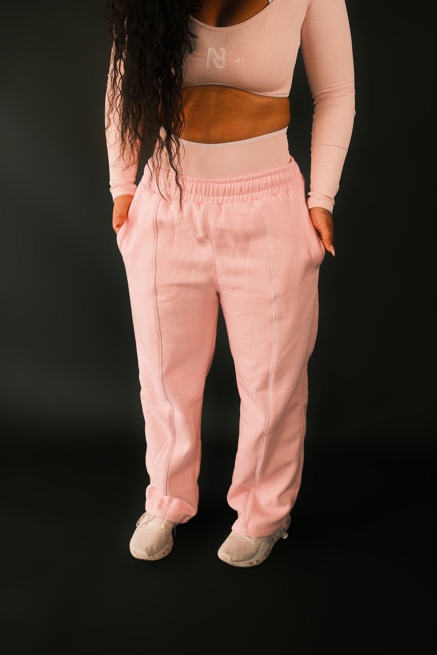 Pink Women's Oversized Sweats