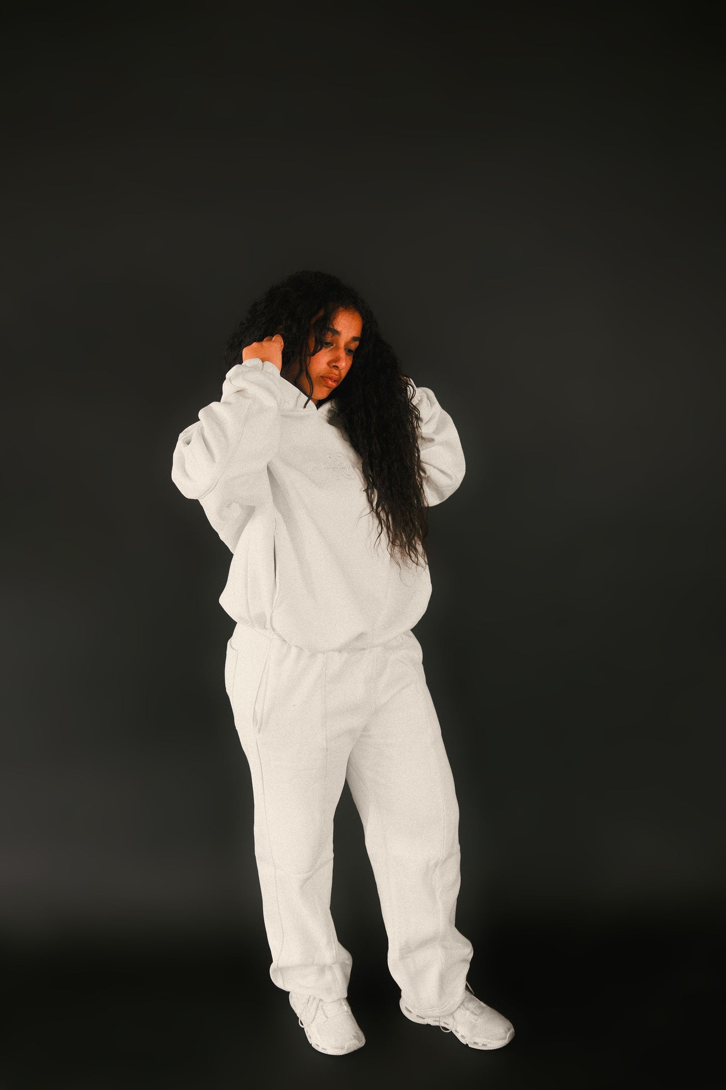 Cream Women's Oversized Sweats