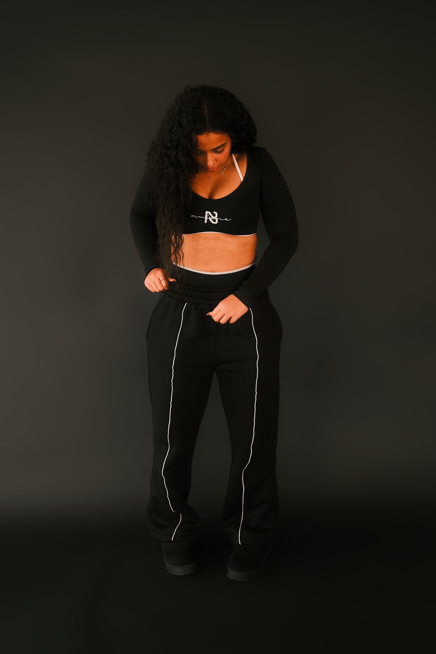 Black Women's Oversized Sweats